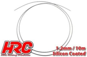 HRC Racing Stahlseil 1.2mm Silicone Coated soft 10m /...