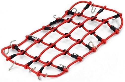 HRC Racing Body Parts 1/10 Accessory Scale Protective Net for Crawler Luggage Tray Red / HRC25088RE