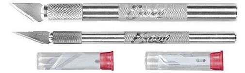 Excel Tools Knife Set K1 and K2 Basic Knives Set (2 knives / 10 blades) / EXL19062