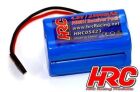 HRC Racing Akku 4 Zellen HRC 2300 Empfänger Akku 4.8V 2300mAh Block JR Stecker / HRC05423S