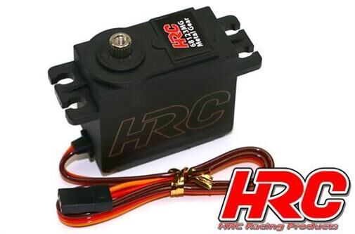 HRC Racing Servo Analog 40.5x38x20.2mm / 55.6g 23kg/cm Metallzahnräder Wasserdicht Doppelt Kugelgelagert / HRC68123MG