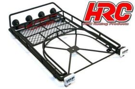 HRC Racing Gross Dach-Regal mit LED Licht Schwarz / HRC25080BK