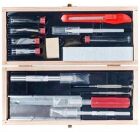 Excel Tools Deluxe Knife & Tool Set Wooden Box / EXL44286