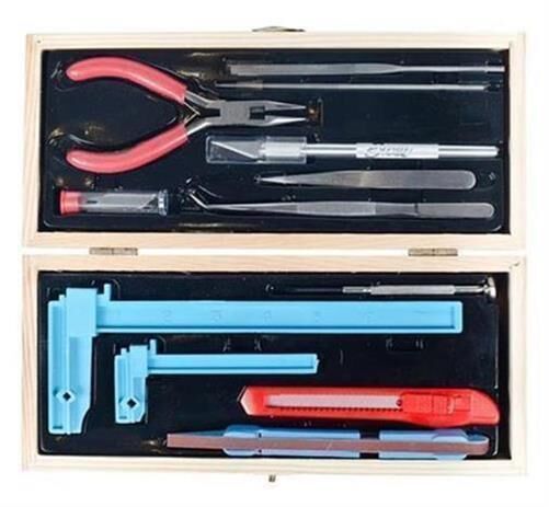 Excel Tools Deluxe Airplane Tool Set Wooden Box / EXL44287