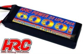 HRC Racing Akku LiPo 3S 11.1V 6000mAh 50C/100C HRC 6000...