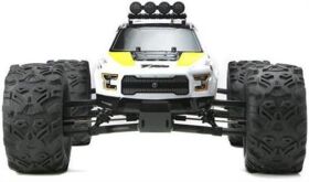 Team Magic Monster Truck 4WD RTR Brushless 2250KV 6S Wasserdicht TM E6 RAPTOR Schwarz/Gelb / TM505007Y