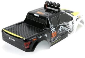 Team Magic Monster Truck 4WD RTR Brushless 2250KV 6S Wasserdicht TM E6 RAPTOR Schwarz/Gelb / TM505007Y