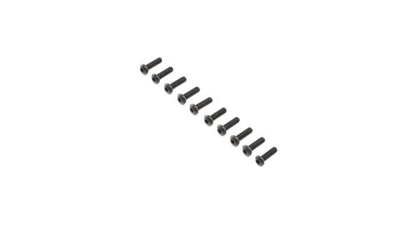 LOSI Ersatzteil Button Head Screws, Stl, BO, M4 x 14mm (10) / LOS255014