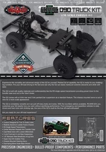 RC4WD Gelande II Truck Bausatz / Kit 1/10 Chassis Kit / RC4ZK0060