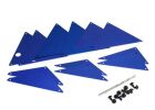TRAXXAS Rohrrahmen-Chassis Innen-Panle-Set Alu blau / TRX8434X