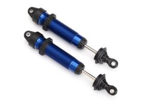 TRAXXAS Dämpfer GTR 134mm blau Alu (gebaut ohne...