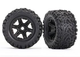 TRAXXAS Reifen auf Felge schwarz montiert E-Revo® VXL...