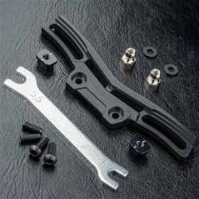 MST-Racing RMX 2.0 Alum. front damper stay (black) /...