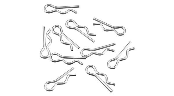 Arrma Ersatzteil Body Clip 6mm Black (10) / ARAC3450
