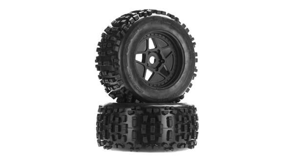 ARRMA AR510092 DBoots Reifen / Räder Satz Backflip MT 6S Tire Wheel Set / ARAC8795