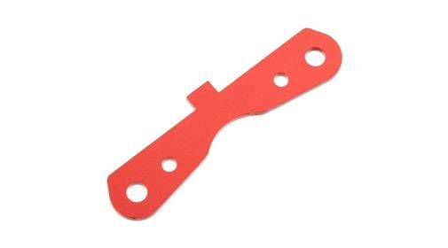 Arrma Ersatzteil Suspension Mount RF Aluminum Red / ARAC9048