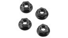Arrma Ersatzteil Serrated Flange Wheel Nut 4mm (4) / ARAC9750