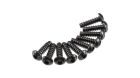 Axial Ersatzteil Hex Tap Button Head M3x10mm Black (10) / AXIC0121