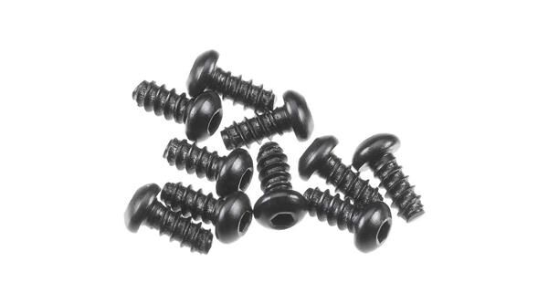 Axial Ersatzteil Hex Socket Tapping Button Hd M2.6x6mm Blk (10) / AXIC0422