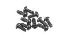 Axial Ersatzteil Hex Socket Tapping Button Hd M2.6x6mm Blk (10) / AXIC0422
