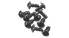 Axial Ersatzteil Hex Socket Button Head M3x6mm Black (10) / AXIC0433