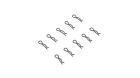 Axial Ersatzteil 3mm Body Clip Black (10) / AXIC3374