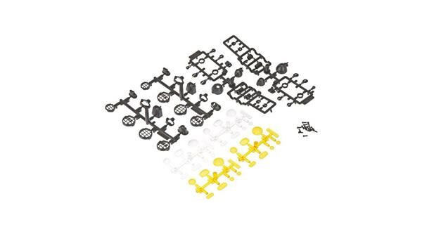 Axial Ersatzteil Light Bucket Set Black / AXIC4257