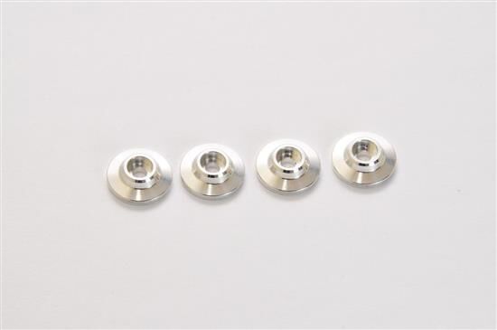 HoBao Scheibe Aluminium 15x4,5 mm - (4 Stück) / H36801