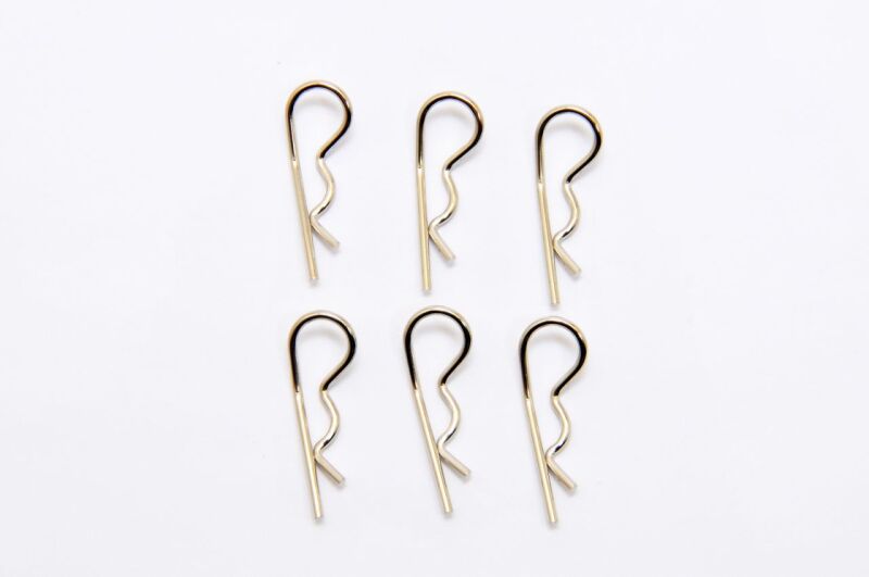 HoBao Body Clips, 6Pcs / H87375