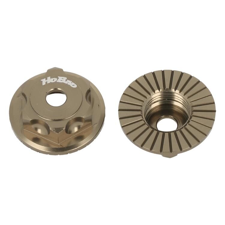 HoBao Radmuttern geschlossen bronze / HOP-0092