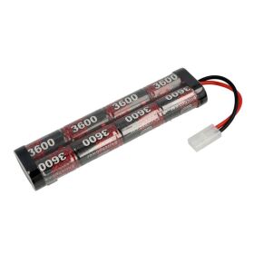 Robitronic NiMH Akku 3600mAh 9,6V Stick Pack Tamiya...