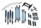 TRAXXAS TRX-4 Long Arm Lift Kit komplett blau / TRX8140X