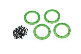 TRAXXAS Beadlock Rings Grün (2.2) Alu (4) +...