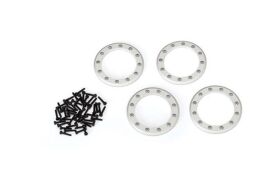 TRAXXAS Beadlock Rings Satin (1.9) Alu (4) + Schrauben /...