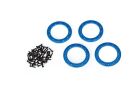 TRAXXAS Beadlock Rings Blau (1.9) Alu (4) + Schrauben / TRX8169X