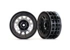 TRAXXAS Felgen Method 105 2.2 (black chrome, beadlock) (Ringe separ / TRX8171