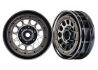TRAXXAS Felgen Method 105 1.9 (black chrome, beadlock) (Ringe separ / TRX8173