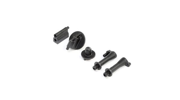 Team Losi Racing Body Posts und Tank Mount: 8X, 8XE / TLR241031