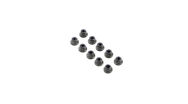 TLR / Team Losi Racing Ersatzteil M3 Flanged Lock Nuts (10) / TLR245016