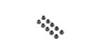 TLR / Team Losi Racing Ersatzteil M3 Flanged Lock Nuts (10) / TLR245016