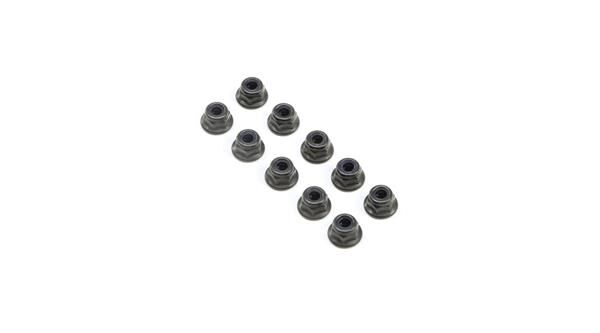 TLR / Team Losi Racing Ersatzteil M4 Flanged Lock Nuts (10) / TLR245017