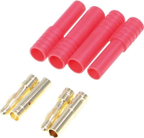 Robbe Modellsport GOLDKONTAKT STECKSYSTEM PH4 4MM 2PAARE / 40006