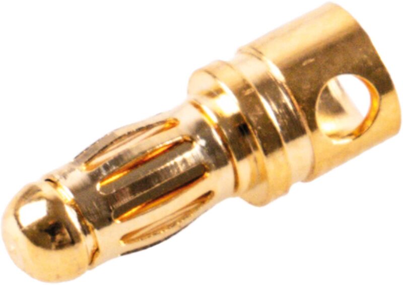 Robbe Modellsport GOLDKONTAKT 3,5MM NUR STECKER 10STK. / 40019