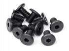 HB RACING PAN HEAD SCREW M5x8mm (HEX SOCKET/10pcs) / HB100550