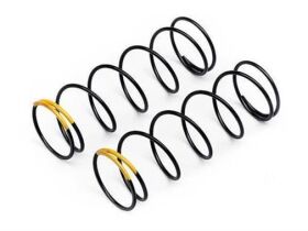 HB RACING SHOCK SPRING (YELLOW/68mm/73.8gF/2pcs) / HB109809