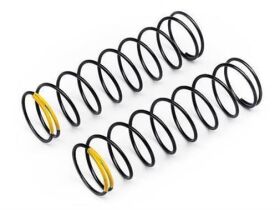 HB RACING SHOCK SPRING (YELLOW/83mm/65.7gF/2pcs) / HB109815