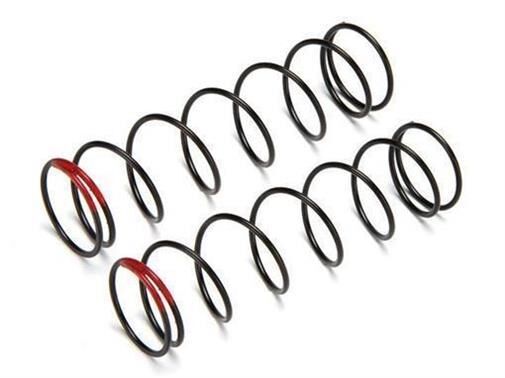 HB RACING SHOCK SPRING (RED/83mm/75.8gF/2pcs) / HB109817