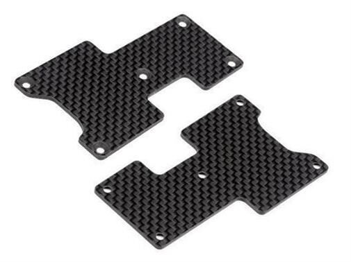HB RACING WOVEN GRAPHITE ARM COVERS (REAR) / HB111742