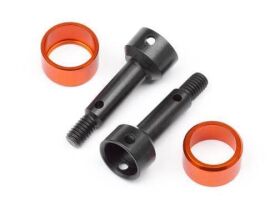 HB RACING AXLE (FRONT/2PCS) / HB112733