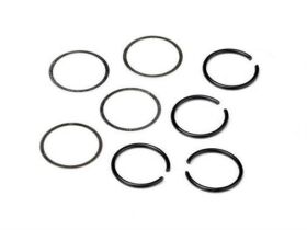 HB RACING INPUT SHAFT CLIP / SHIMS SET (4pcs) / HB114762
